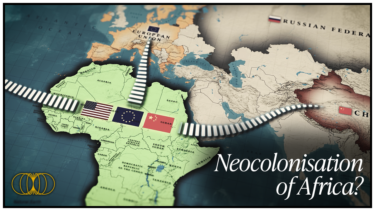 China and Russia push the West out of Africa.