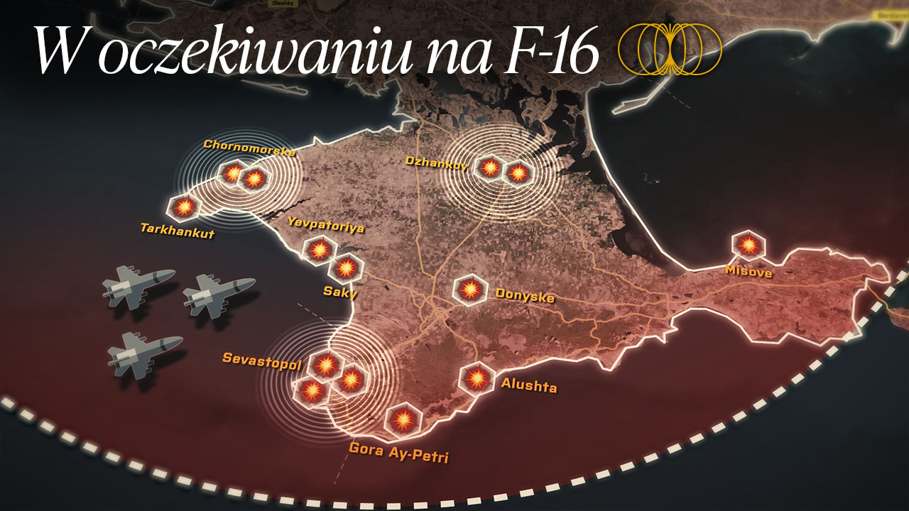 Rosja pełznie naprzód, chwilę przed przybyciem F16 na Ukrainę.