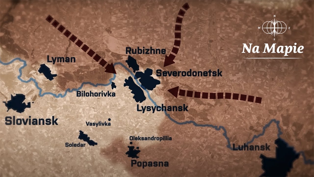 Rosyjska ofensywa [Na mapie]