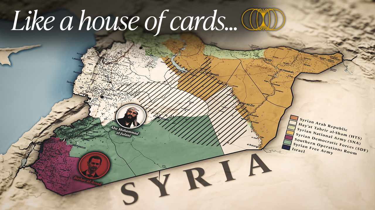 The fall of Assad's Syria [Mapped]
