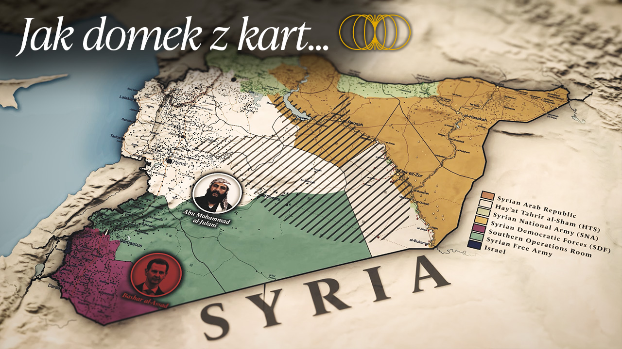 Upadek Syrii Assada [Na mapie].