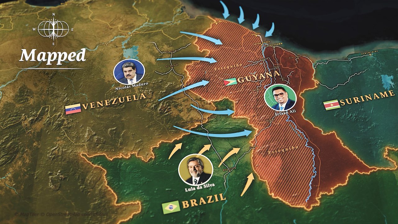 Venezuela To Annex 70% Guyana's Territory?