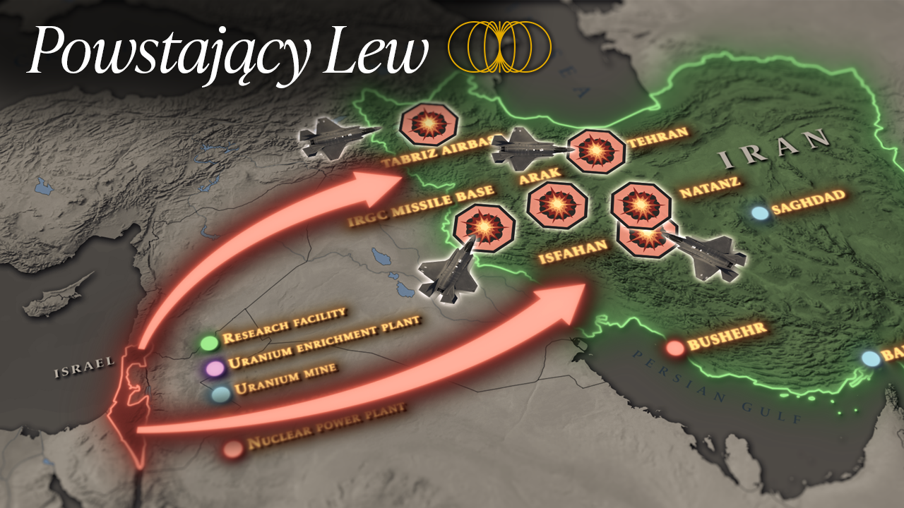 Izrael Atakuje Iran. Cel - Program Nuklearny.